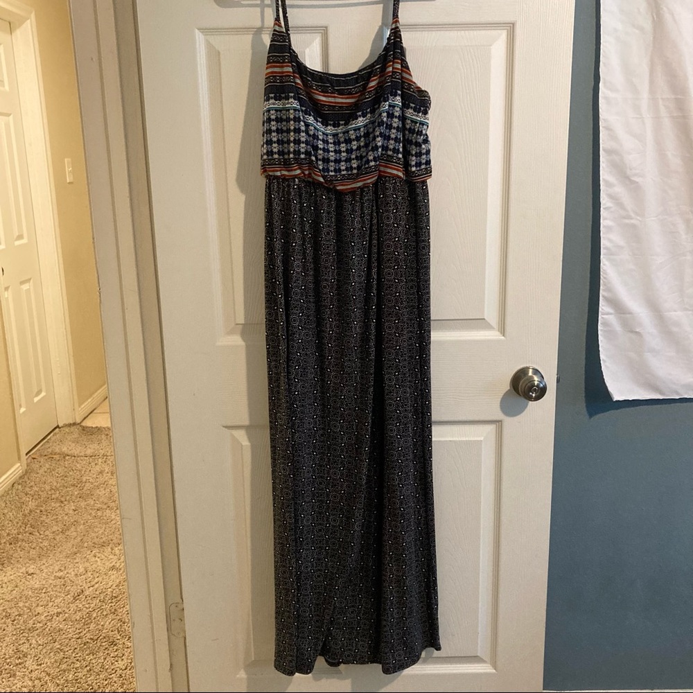 Comfy Navy Maxi Dress